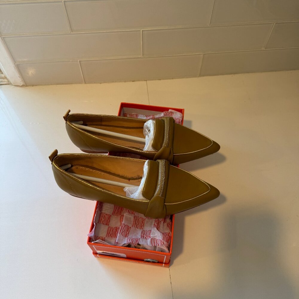 BILL BLASS Women's Flats Mustard Size 8 Leather - Picture 7 of 10